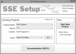 SSE Setup программа создания инсталлятора