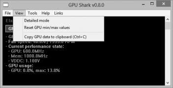 GPU Shark программа мониторинга видеокарт