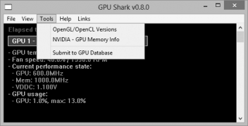 GPU Shark программа мониторинга видеокарт