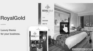 RoyalGold адаптивный шаблон wordpress