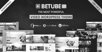 Betube адаптивный шаблон для видео сайта wordpress