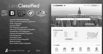 LaraClassified скрипт доски объявлений