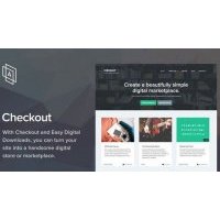 Checkout адаптивный шаблон для магазина на wordpress