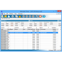 Alternate Timer программа график работы сотрудников