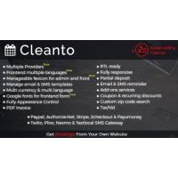 Cleanto скрипт онлайн бронирование заказов