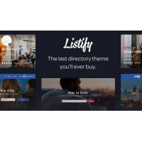 Listify адаптивная тема каталога wordpress