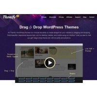 Themify Builder визуальный конструктор страниц плагин wordpress