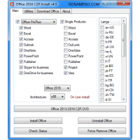 Office 2013-2016 C2R Install + License Setup бесплатная программа