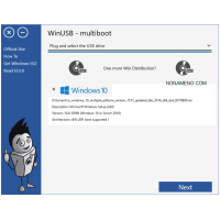 WinUSB программа создания загрузочного USB