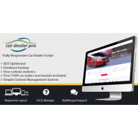 Car Dealer Pro скрипт продажи автомобилей