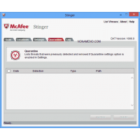 McAfee AVERT Stinger антивирус