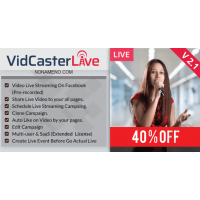 VidCasterLive скрипт стриминг Facebook