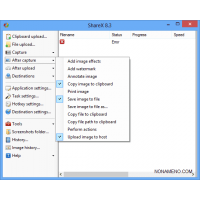 ShareX снятие скриншотов