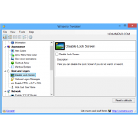 Winaero Tweaker оптимизация Виндовс