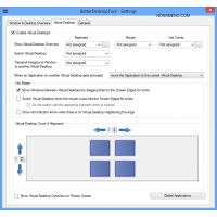 BetterDesktopTool управление окнами приложений