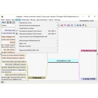 Freeplane план действий