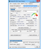 GPU Caps Viewer тестирование видеокарты