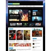 JA Mitius игровой адаптивный шаблон Joomla