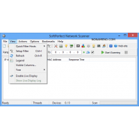SoftPerfect Network Scanner сканер интернет сети