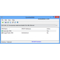 QuickSetDNS программа смены DNS