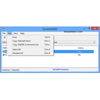 QuickSetDNS программа смены DNS