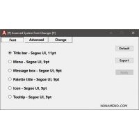 Advanced System Font Changer изменение шрифтов в системе