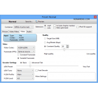 VidCoder конвертер видео