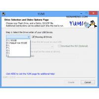 YUMI создание загрузочных USB носителей