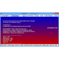 Stress My PC стресс тестирование компьютера