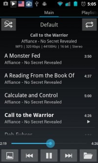 DeaDBeeF Player 1.33 для Андроид