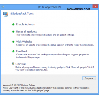 8GadgetPack установка гаджетов