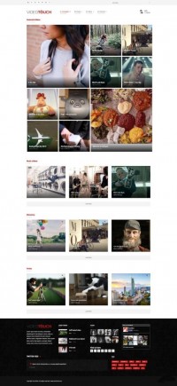 VideoTouch 1.6 видео шаблон wordpress
