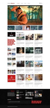 VideoTouch 1.6 видео шаблон