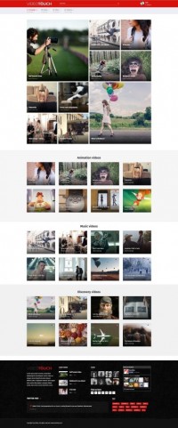 VideoTouch 1.6 шаблон