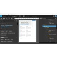 Pinegrow Web Editor Pro HTML редактор