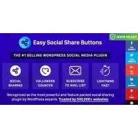 Easy Social Share Buttons