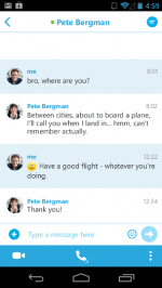 Skype 6.13.0 приложение для Андроид