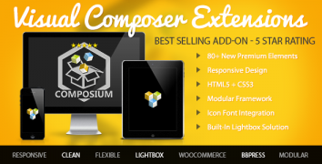 Visual Composer Extensions 4.0.1 визуальный конструктор wordpress