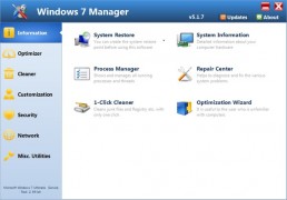 Windows 7 Manager 5.1.7 Final оптимизация windows