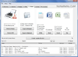 Directory List Print Pro Directory List Print Pro