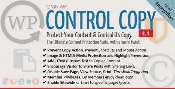 WP Control Copy 5.1 Protect Content & Serve Copy защита контента