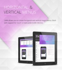 LMM 1.2 Responsive Mega Menu Bootstrap WordPress плагин