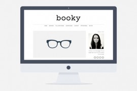 Booky 2.0.1 шаблон для блога wordpress