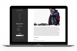 Frank WordPress Portfolio Theme шаблон