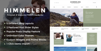 Himmelen 1.0.5 шаблон wordpress