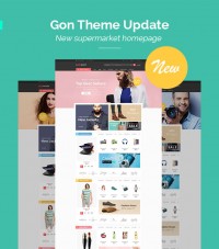 Gon 1.0.5 адаптивный шаблон wordpress