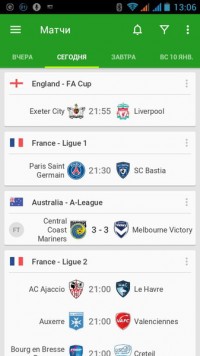 Soccer Scores Pro FotMob 33.0.263 rus фонаты футбола