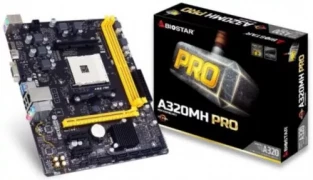 A320MH PRO и A320MD PRO компания Biostar выпускает 2 похожие материнские платы