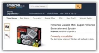Nintendo SNES Classic Mini пытаются нажиться на еще не вышедшей консоли