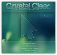 Crystal Clear Original отличные курсоры с эффектом стекла